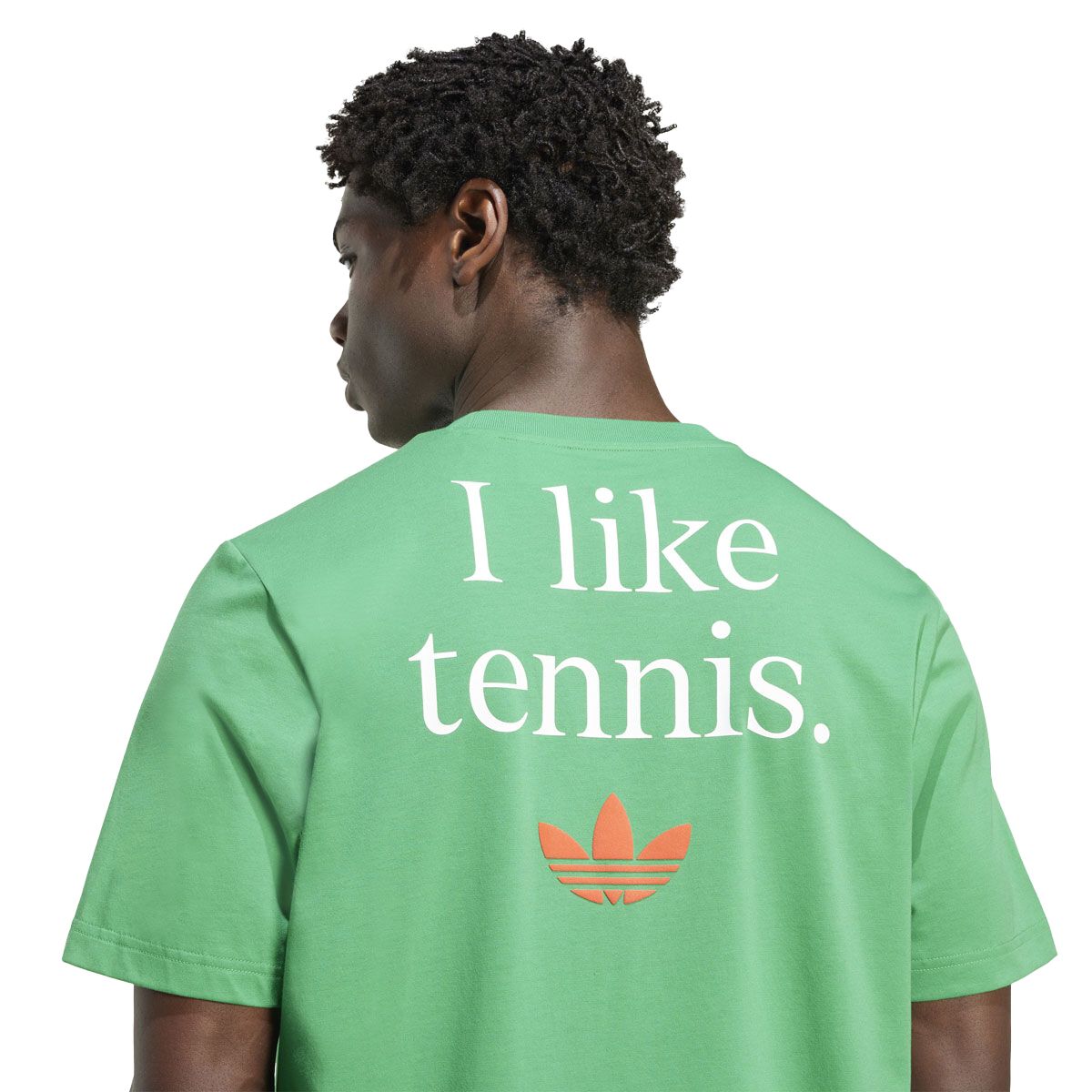 adidas Mens Graphic Tennis Tee