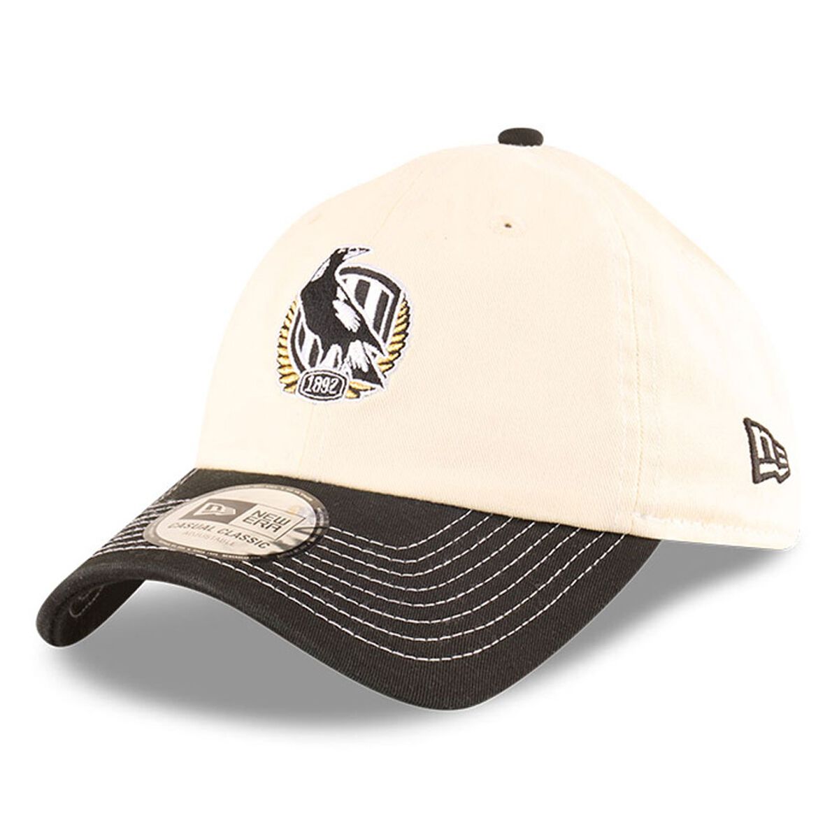 Collingwood Magpies Casual Classic Supporter Two-Tone 2025 Cap