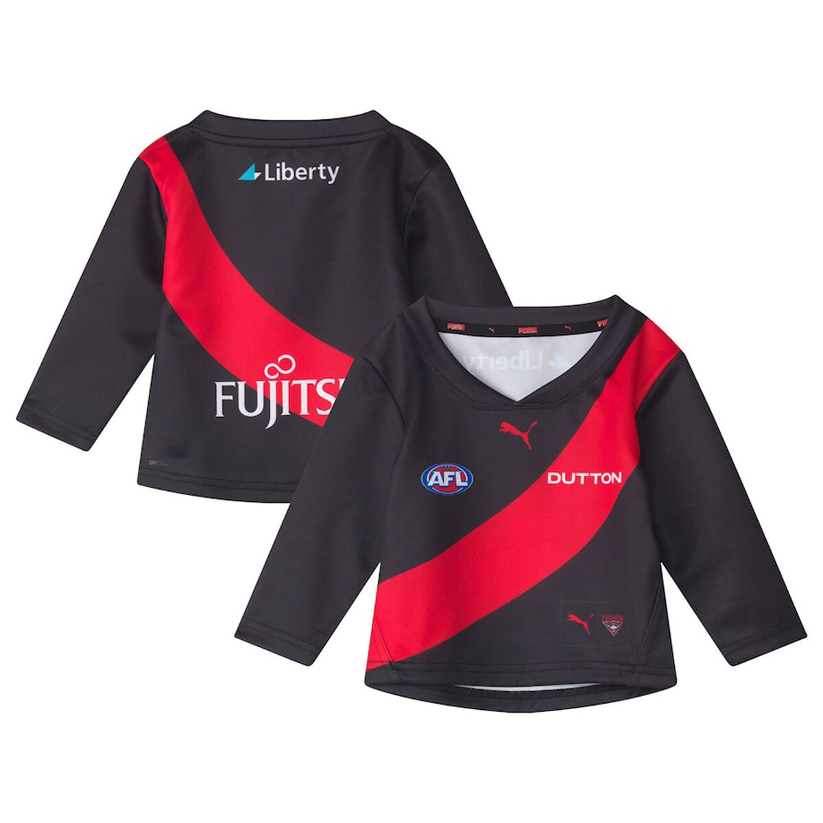 Essendon Bombers Little Kids 2025 Home Guernsey