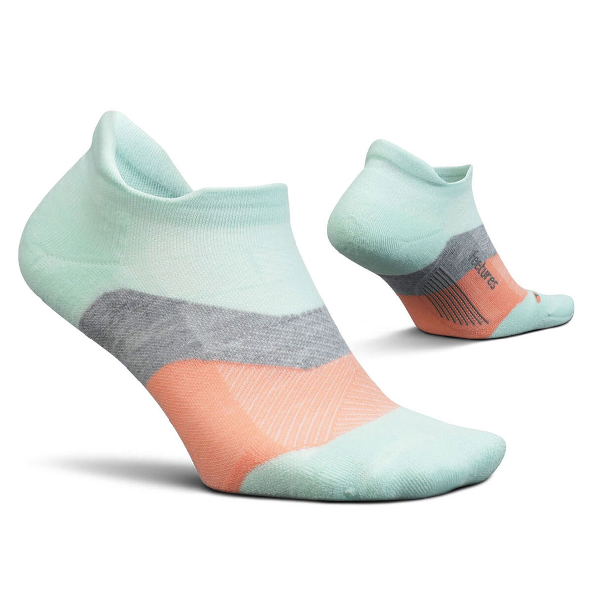Feetures Elite Cushion No Show Tab Socks