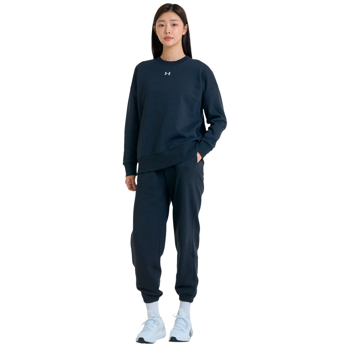 Under Armour Womens Rival Fleece Oversized Jogger Pants