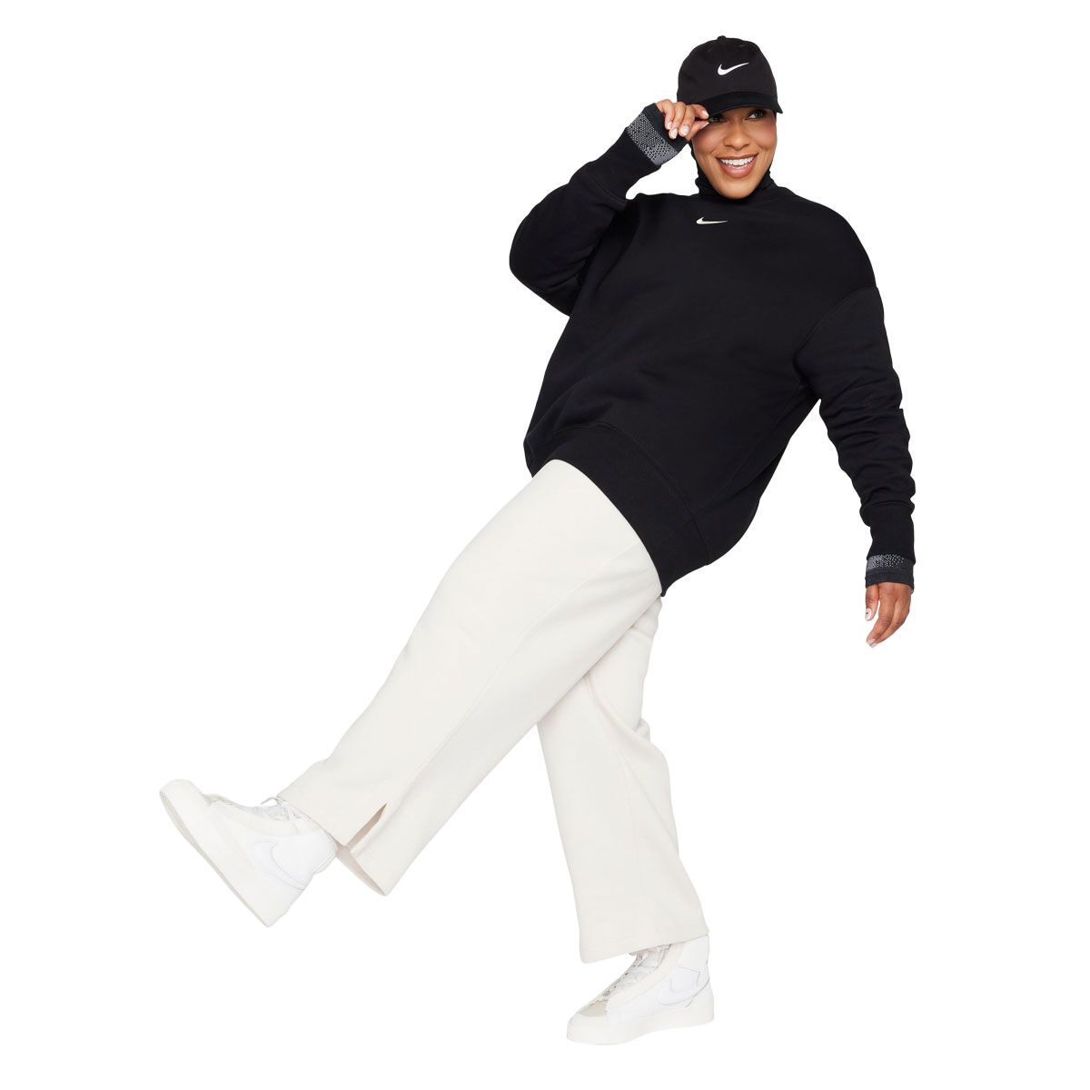 Nike Womens Sportswear Phoenix Fleece Oversized Crew Sweatshirt