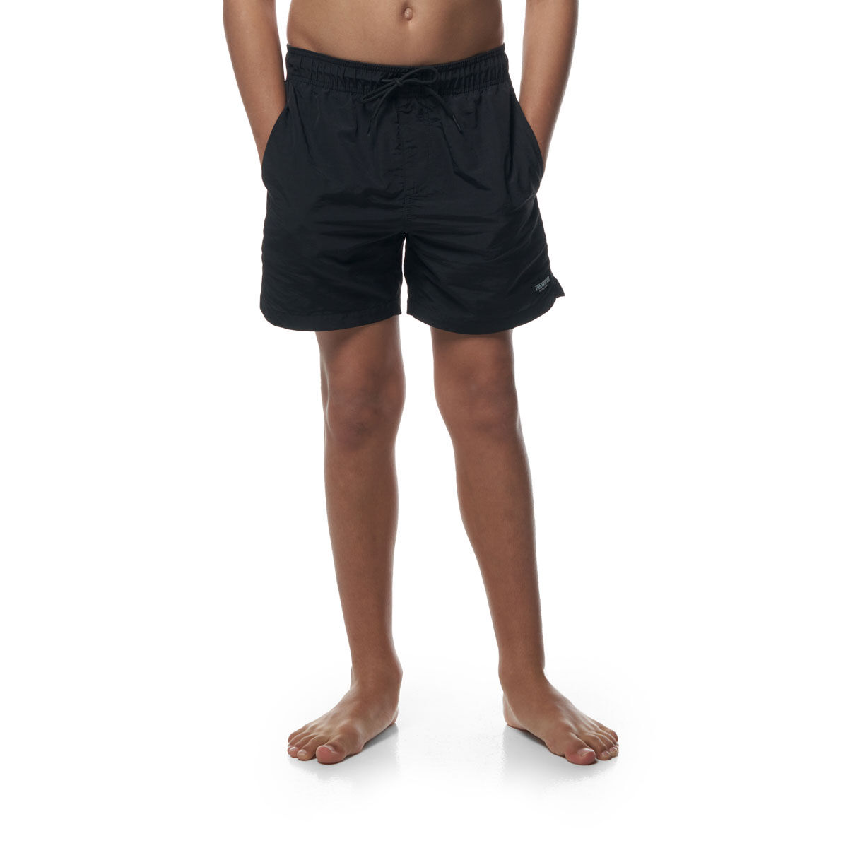 Tahwalhi Boys Solid Pool Shorts