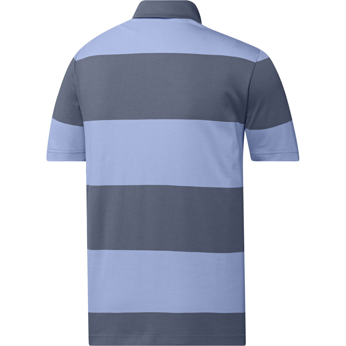 adidas Mens Colourblock Rugby Stripe Golf Polo
