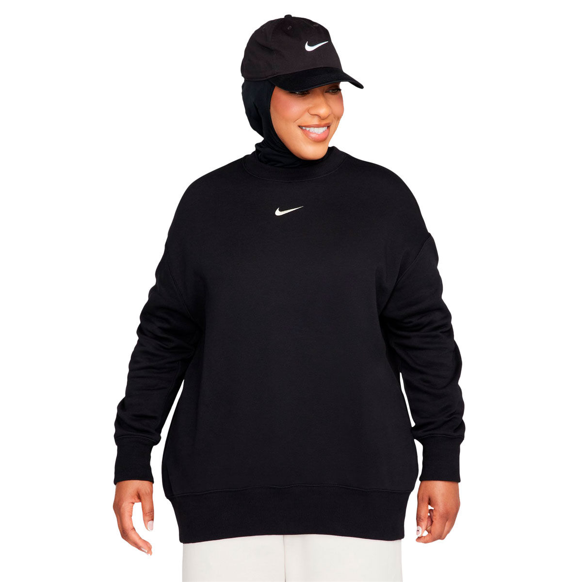 Nike Womens Sportswear Phoenix Fleece Oversized Crew Sweatshirt
