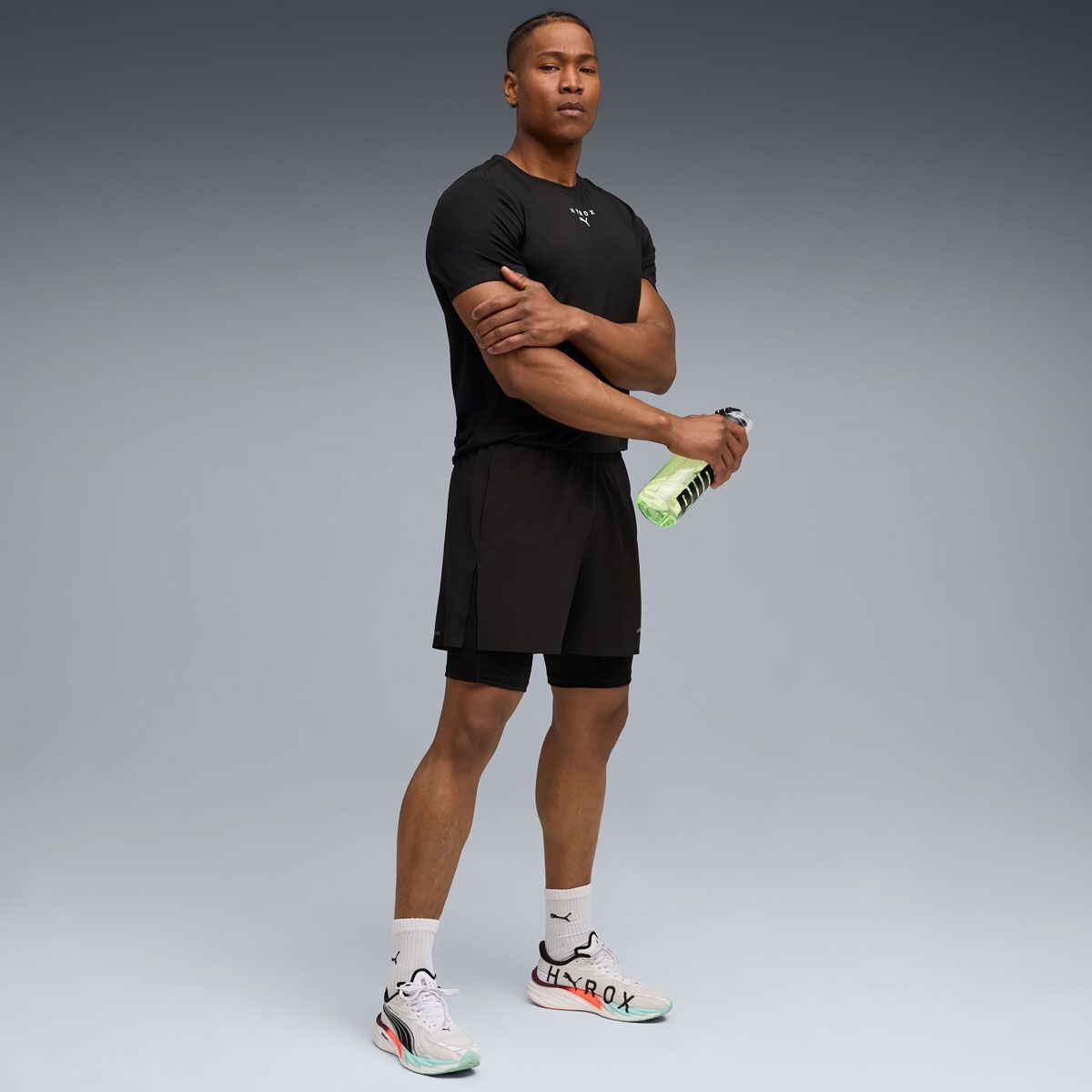 PUMA x HYROX Mens Cloudspun ThermoAdapt Training Tee