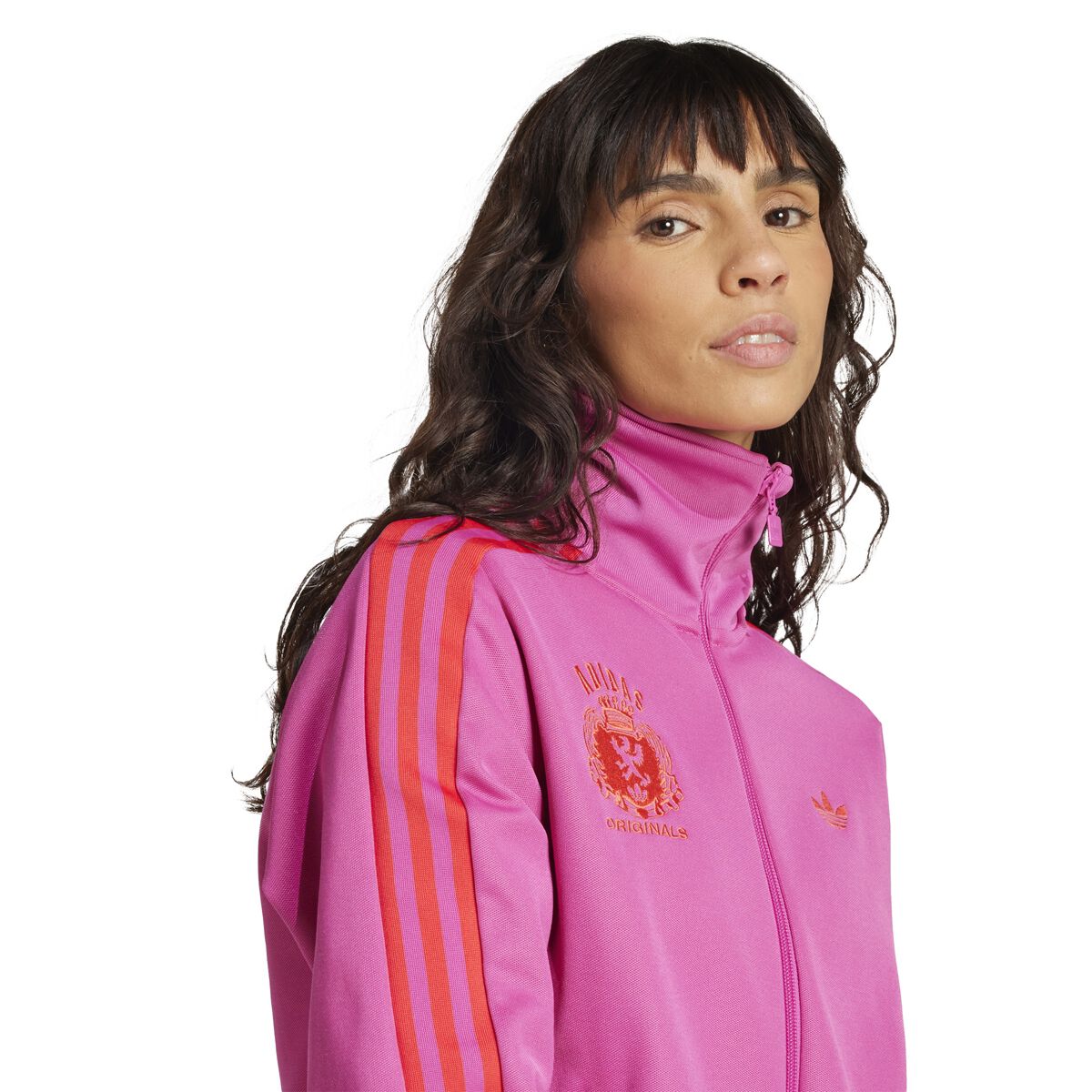 adidas Originals Womens Graphic Crest Beckenbauer Track Top