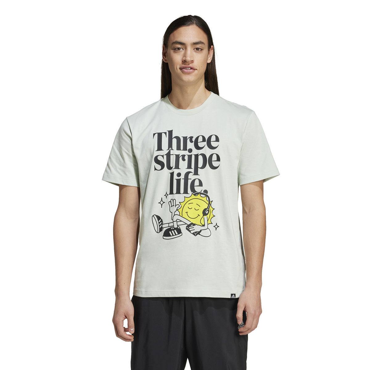 adidas Mens Positivity Graphic Tee