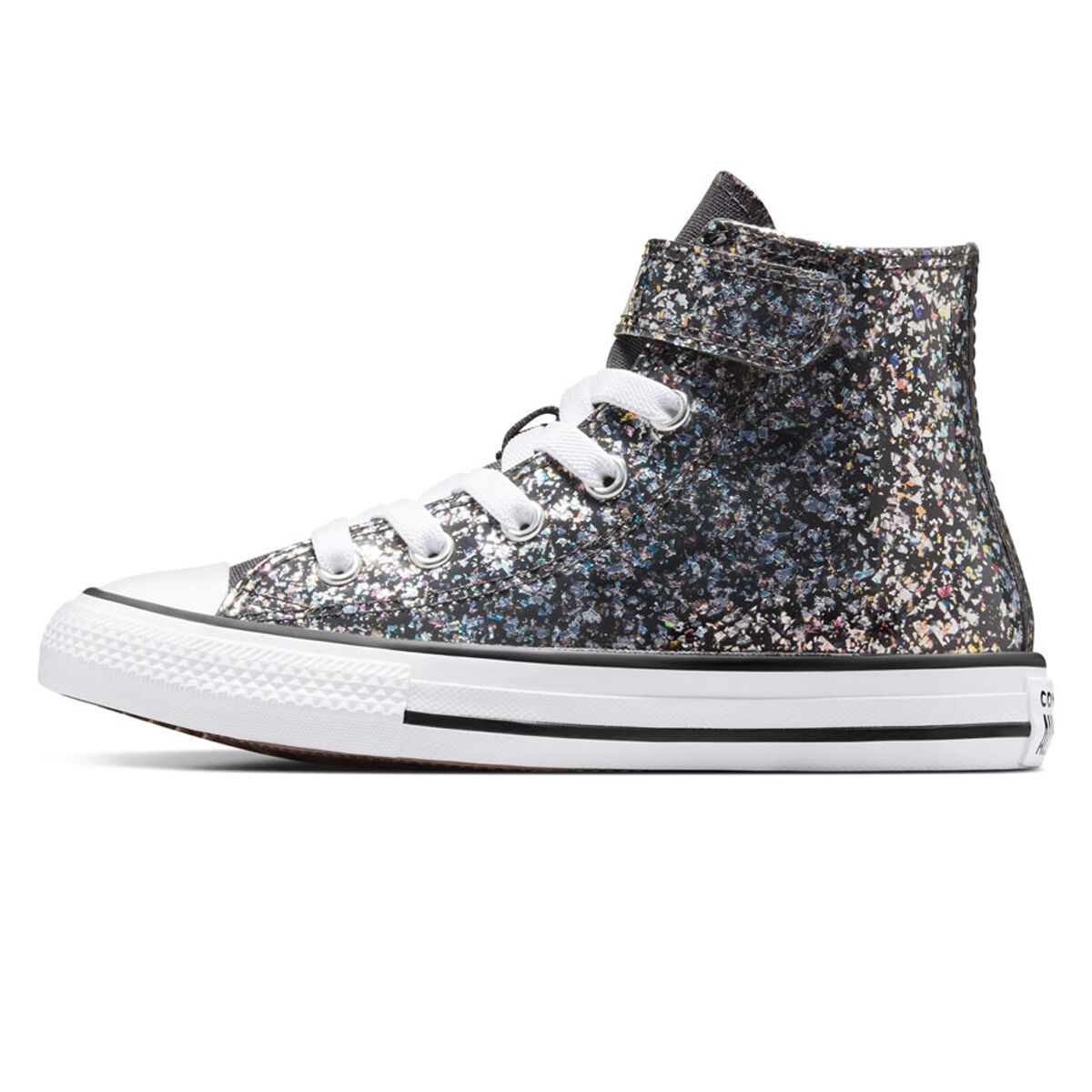 Converse Chuck Taylor All Star Glitter Easy On PS Kids Casual Shoes