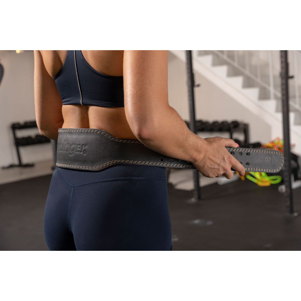 Harbinger 4in Leather Lifting Belt