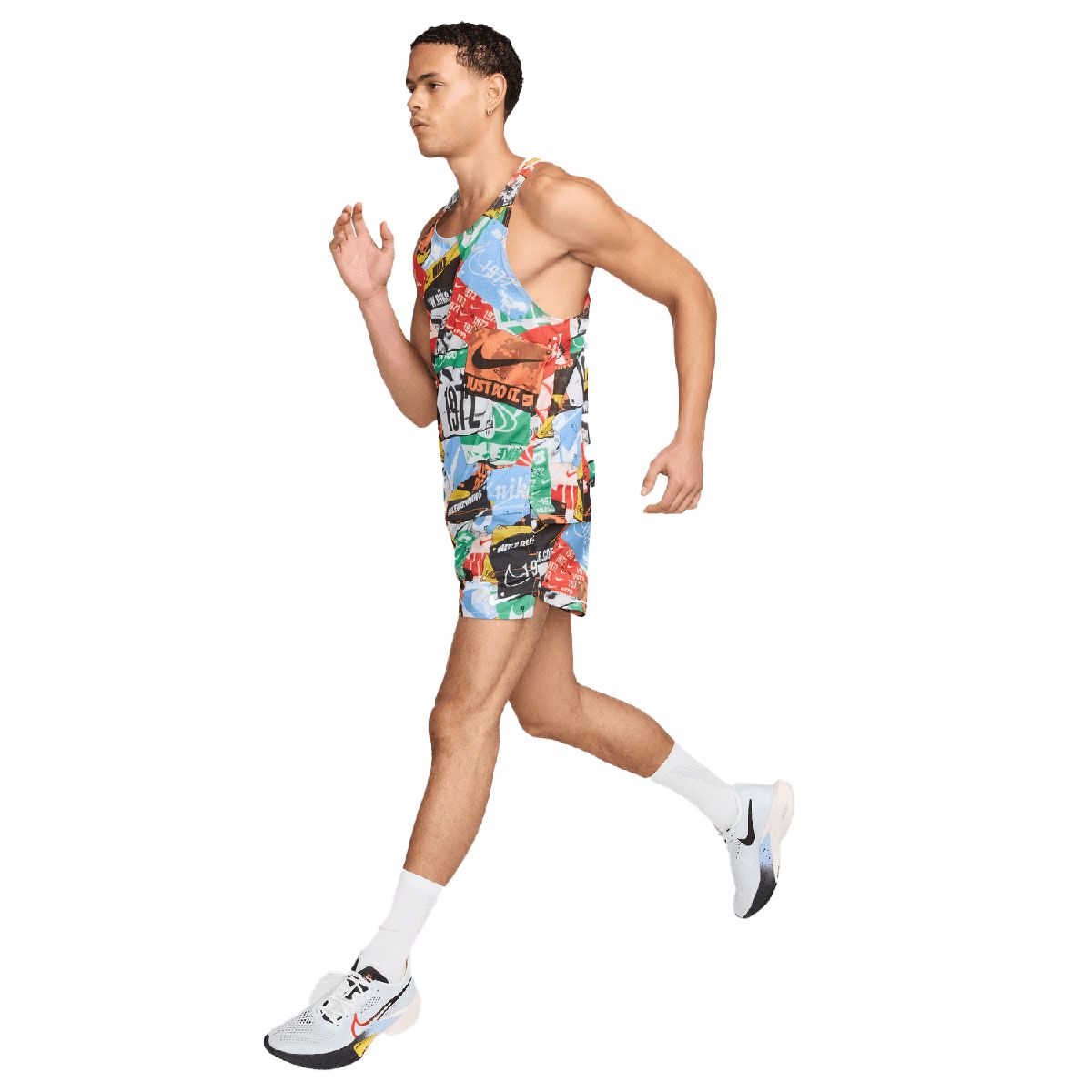 Nike Mens Fast Dri-FIT Run Energy Running Singlet