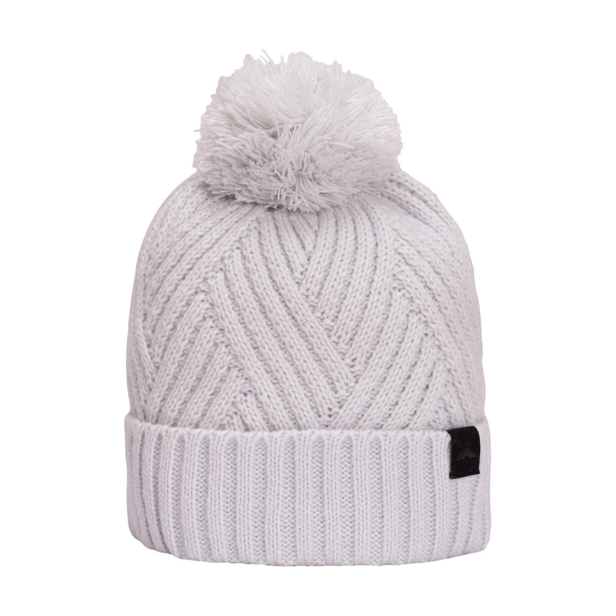 macpac Unisex Criss Cross Pom Pom Beanie