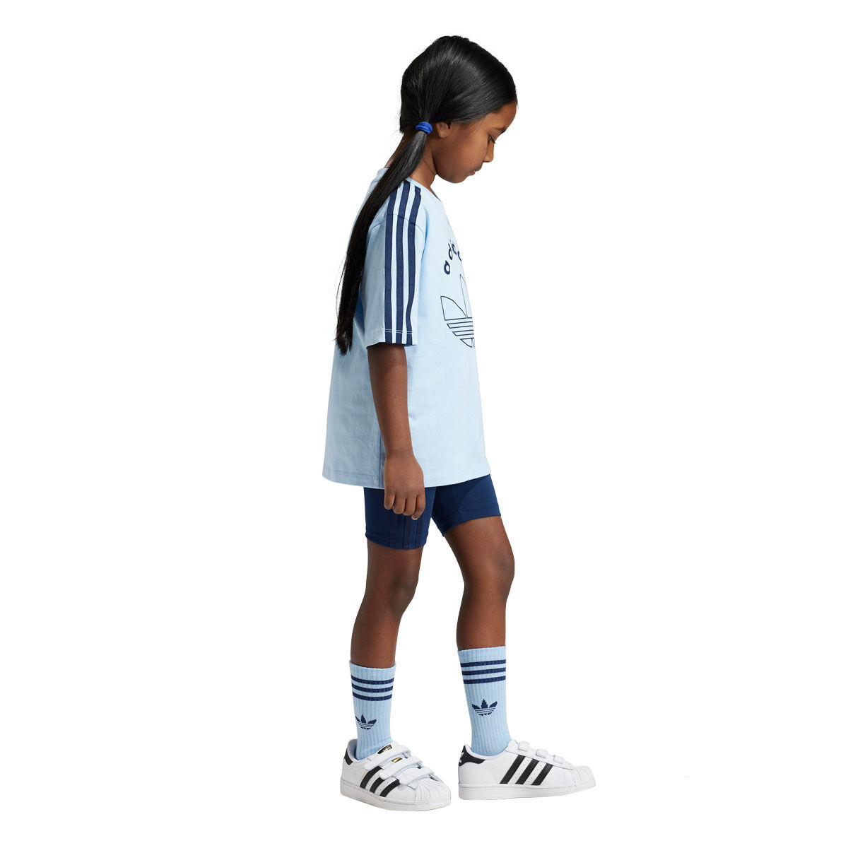 adidas Originals Kids Cycling Short & Tee Set