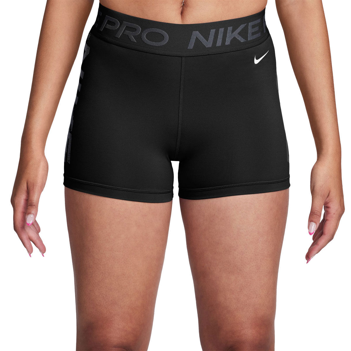 Nike Pro Womens Dri-FIT Graphic 3 Inch Short Tights