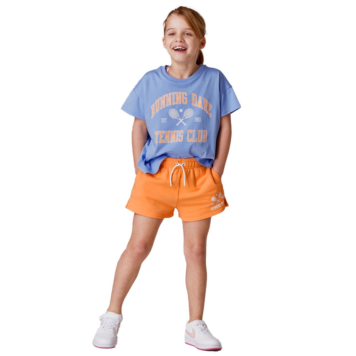 Running Bare Junior Racquet Club Shorts