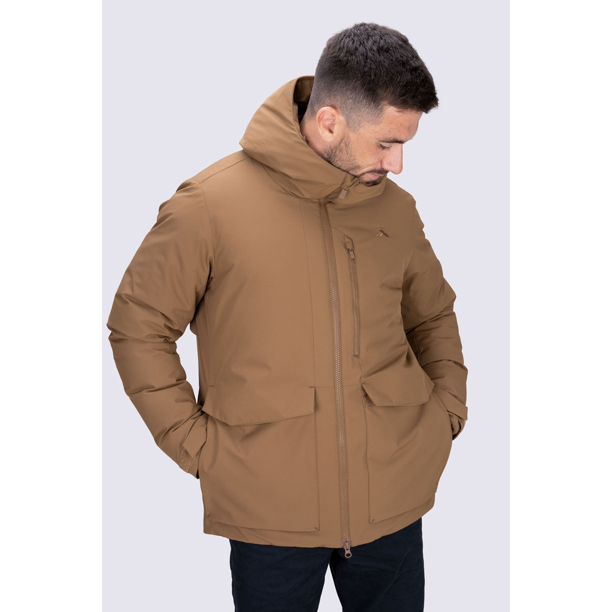 macpac Mens Orion Parka Jacket Brown XXL