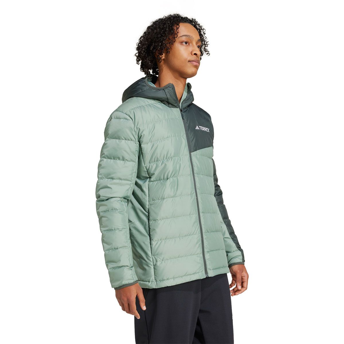Adidas Terrex Mens Multi Light Down Hooded Jacket