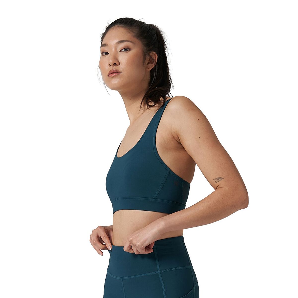 Ell/Voo Womens Training Crop Sports Bra