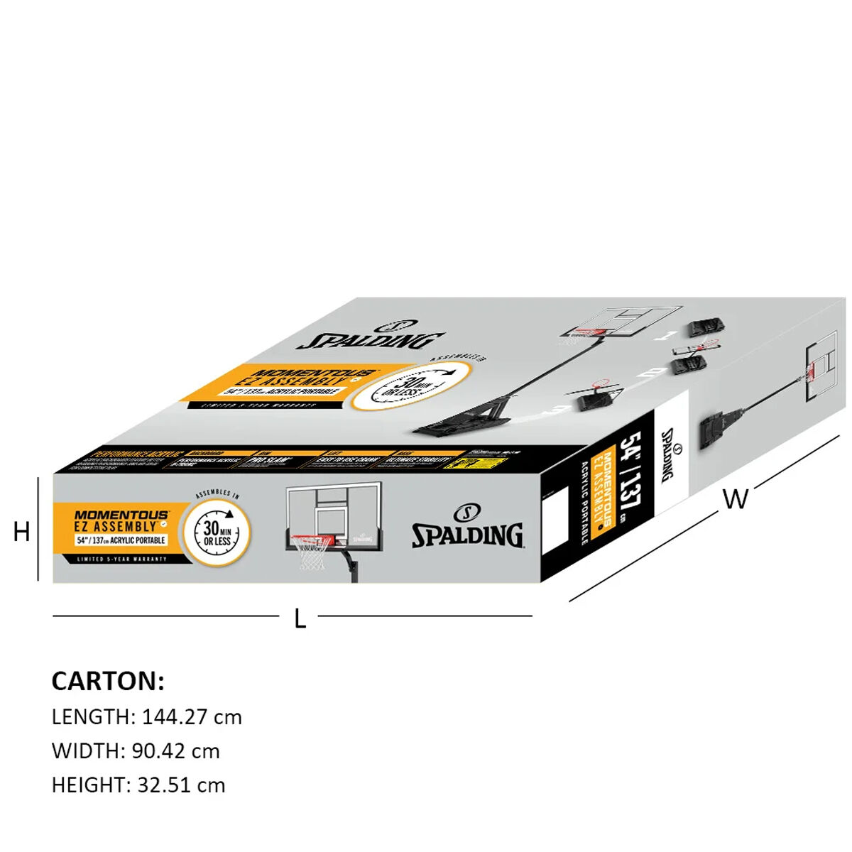 Spalding Momentous EZ Assembly 54