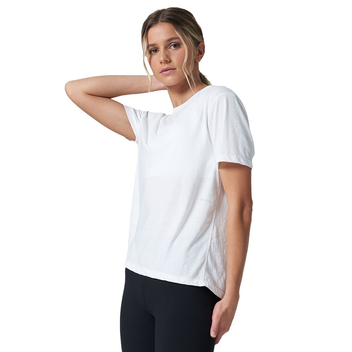 Ell/Voo Womens Essentials Relaxed Tee