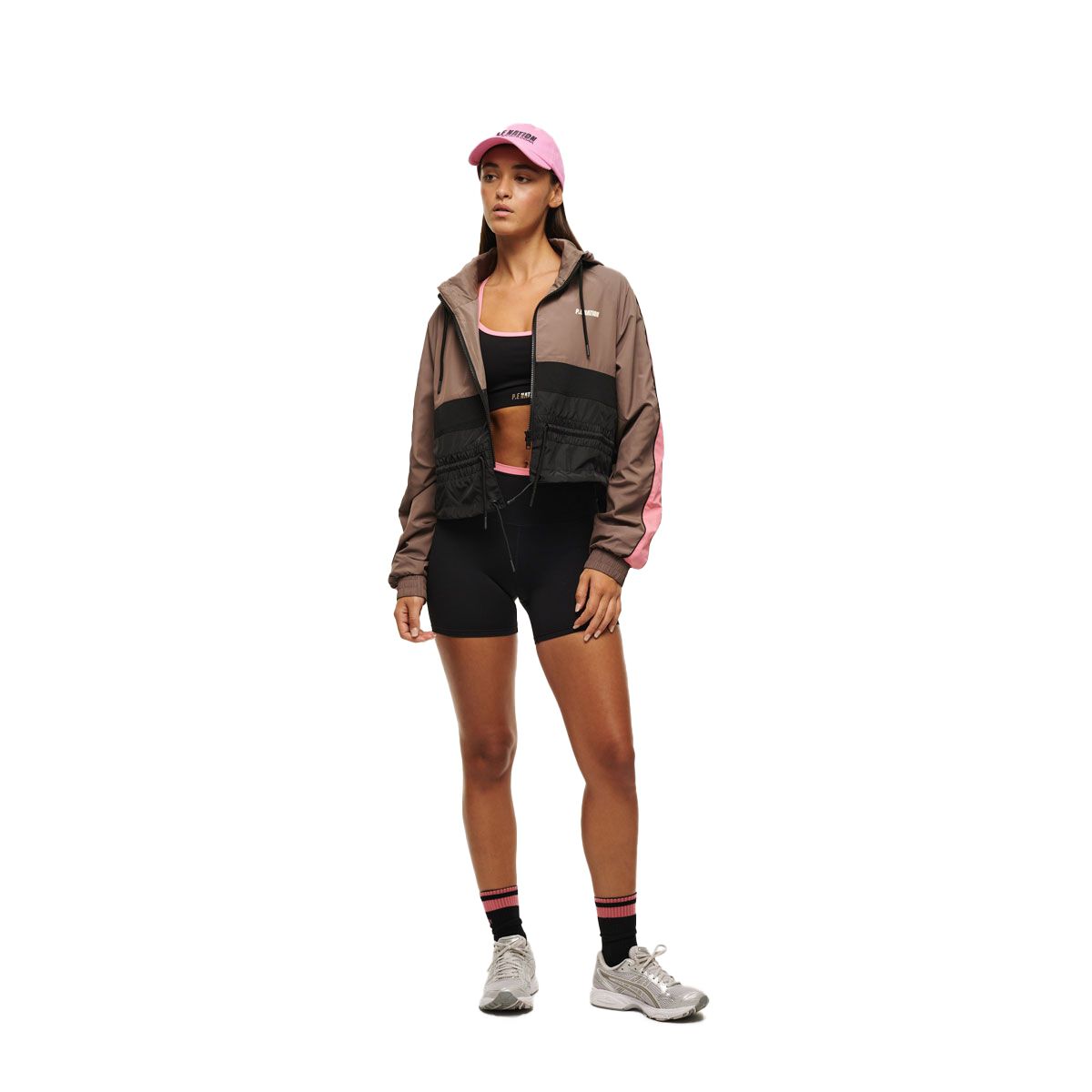 P.E. Nation Womens Cropped Man Down Jacket
