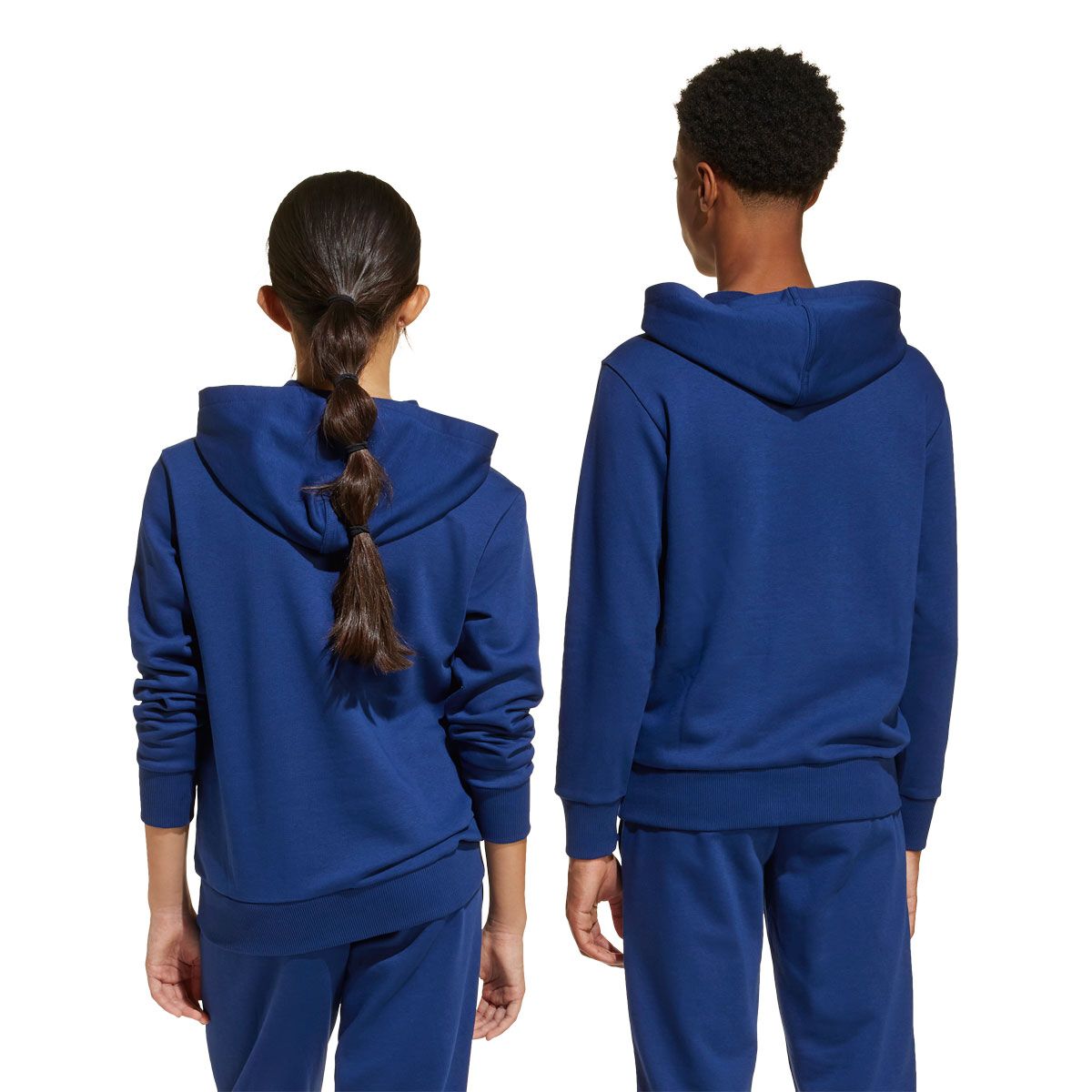 adidas Junior Essentials Fleece Small Logo Pullover Hoodie