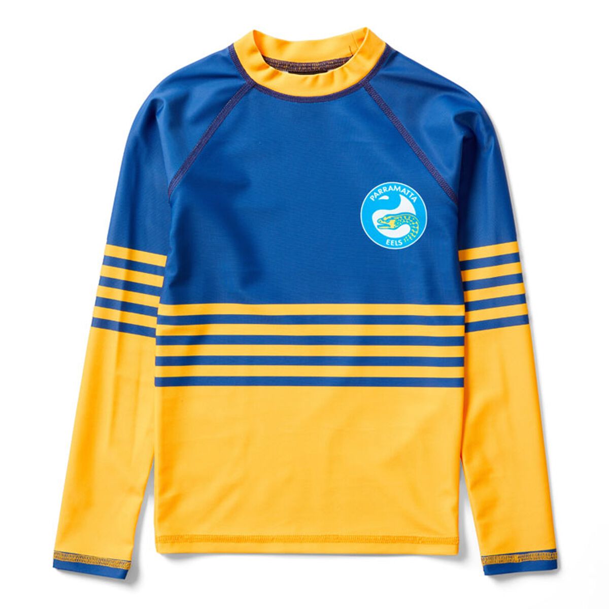 Parramatta Eels Kids Swim Rash Top