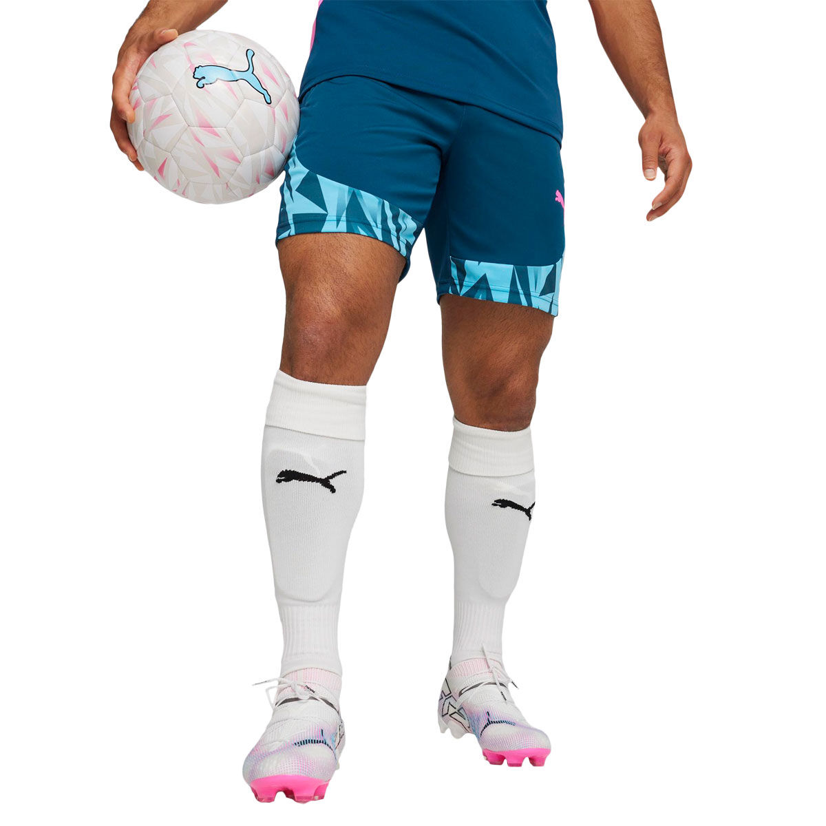 Puma Mens IndividualFinal Football Training Shorts