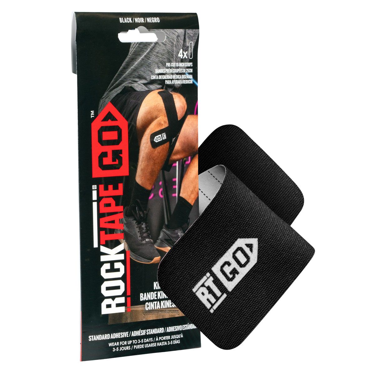 Rocktape Go Fast Pack Kinesiology Tape