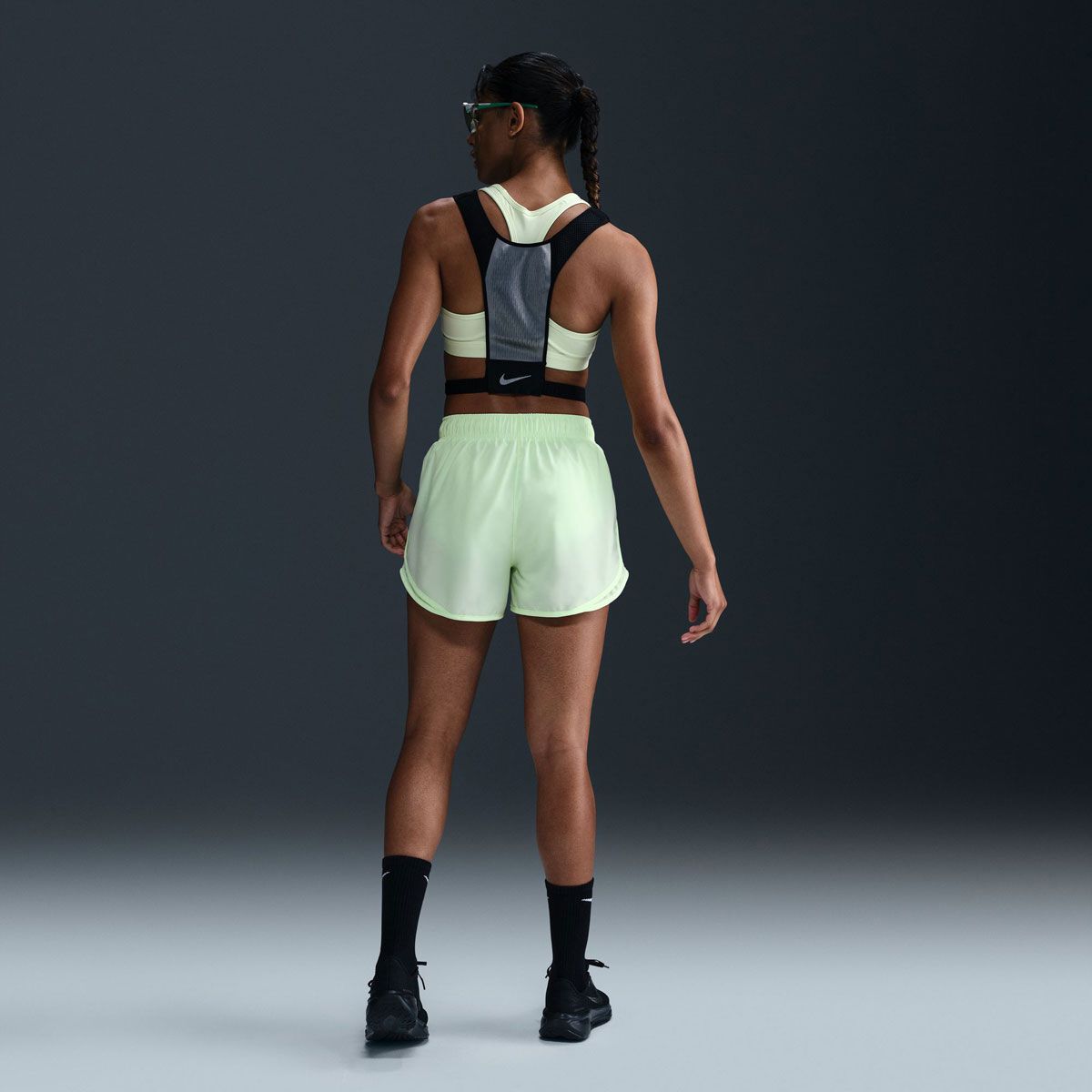 Nike Womens Tempo Dri-FIT Brief-Lined 3 Inch Running Shorts