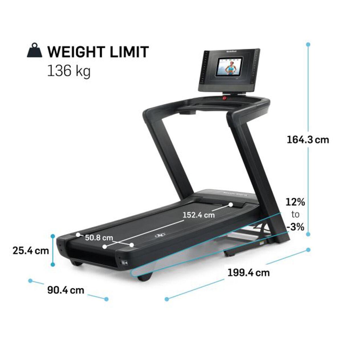 NordicTrack 1250 NT24 Treadmill