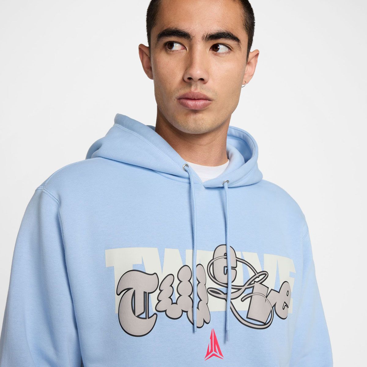 Nike Mens Ja Morant Fleece Basketball Hoodie