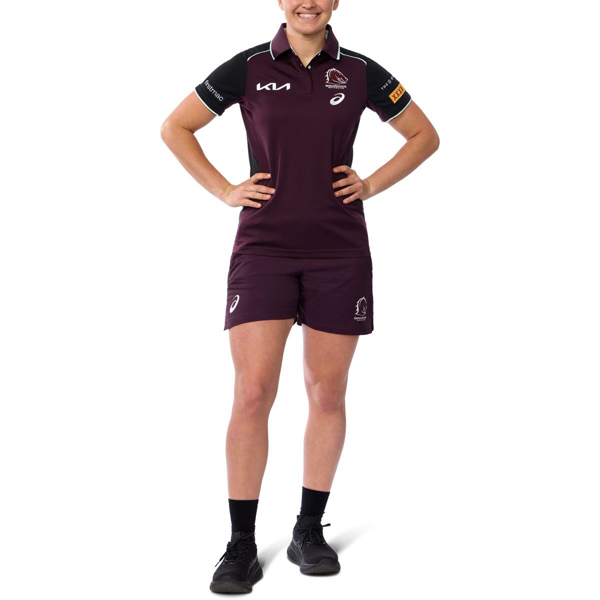 Brisbane Broncos 2025 Womens Training Polo