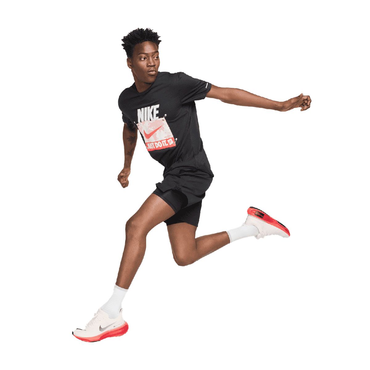 Nike Mens Rise 365 Dri-FIT Run Energy Running Tee