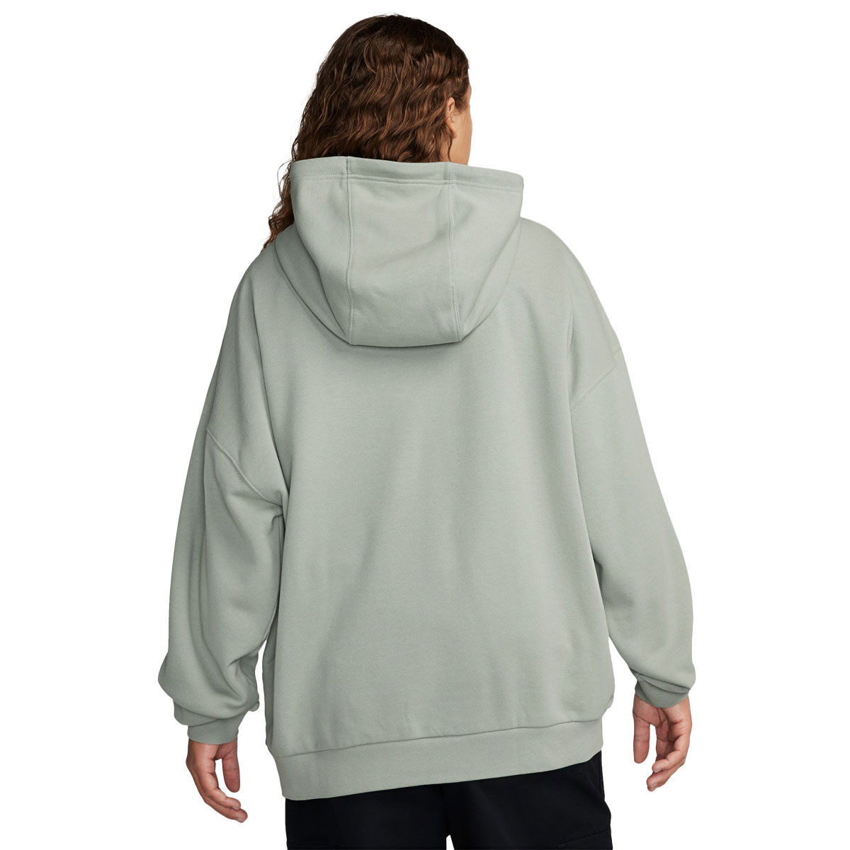 Nike Mens Club Fleece Oversize French Terry Pullover Hoodie