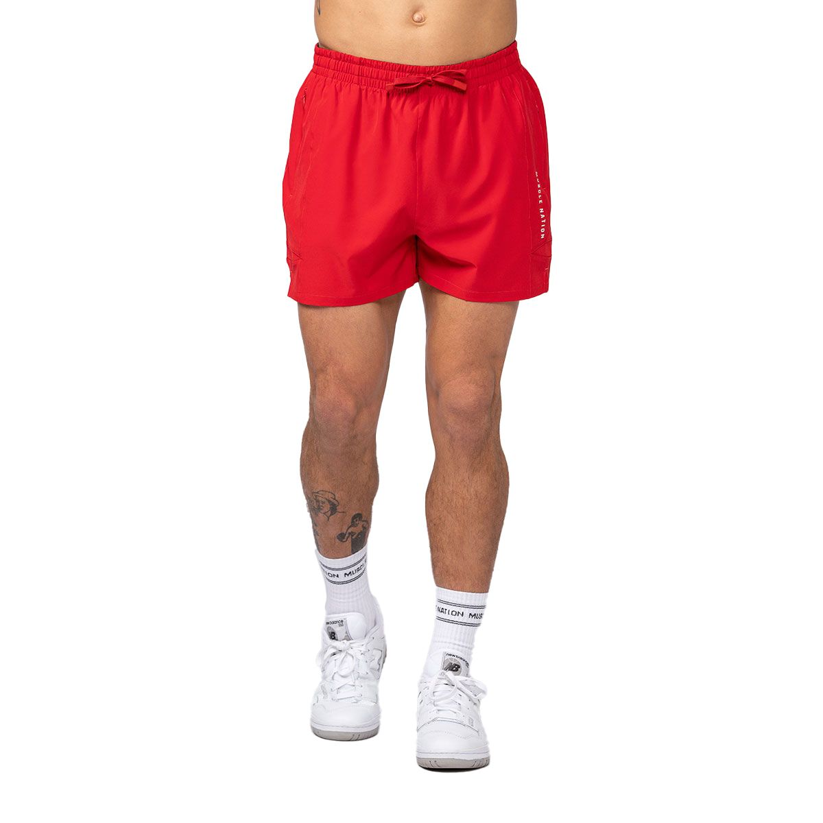 Muscle Nation Mens Streamline 3 Inch Training Shorts