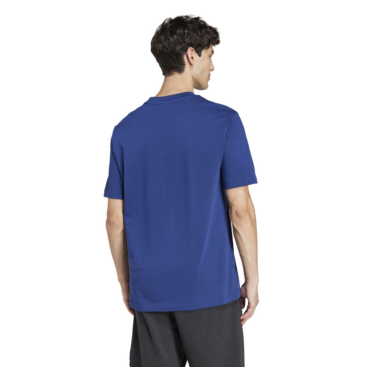 adidas Mens Essentials Small Logo Single Jersey Tee