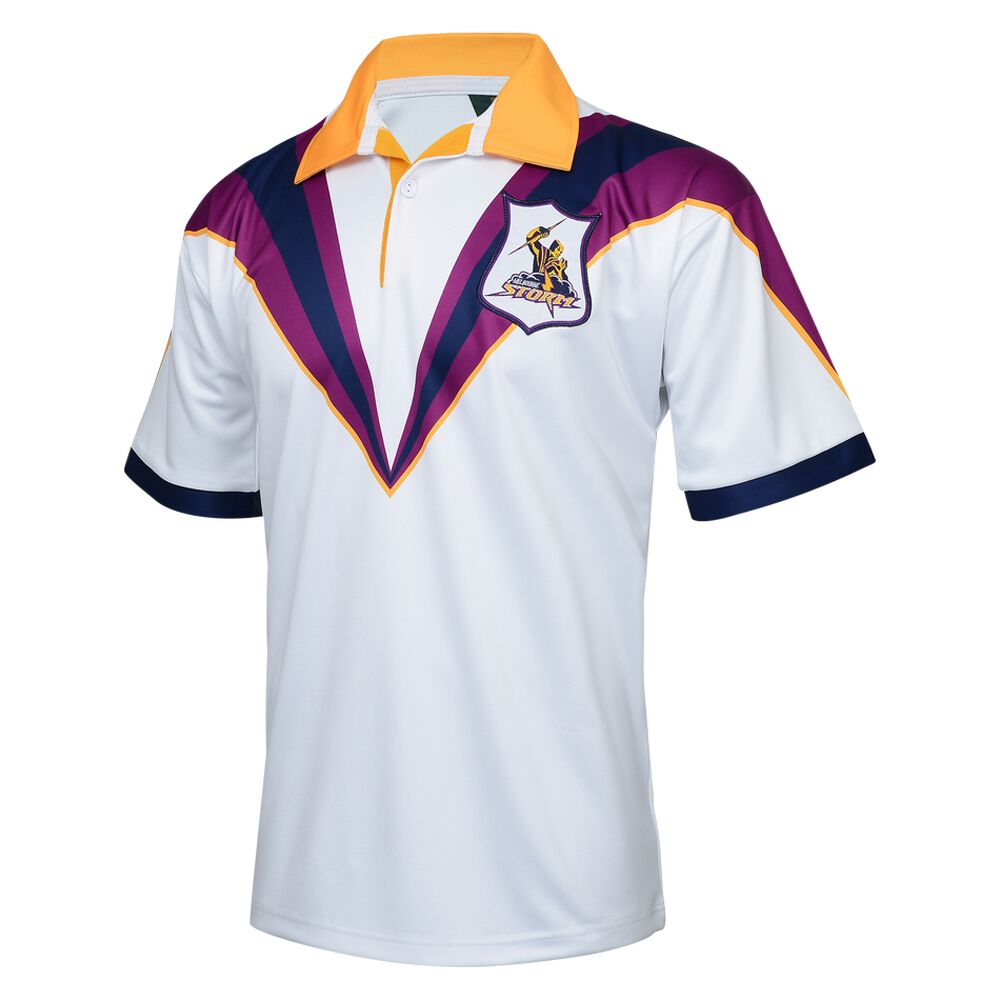 Melbourne Storm Mens 1998 Away Retro Football Jersey