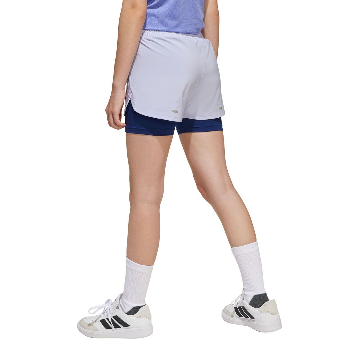 adidas Junior All Sports Pacer 2 in 1 Running Shorts