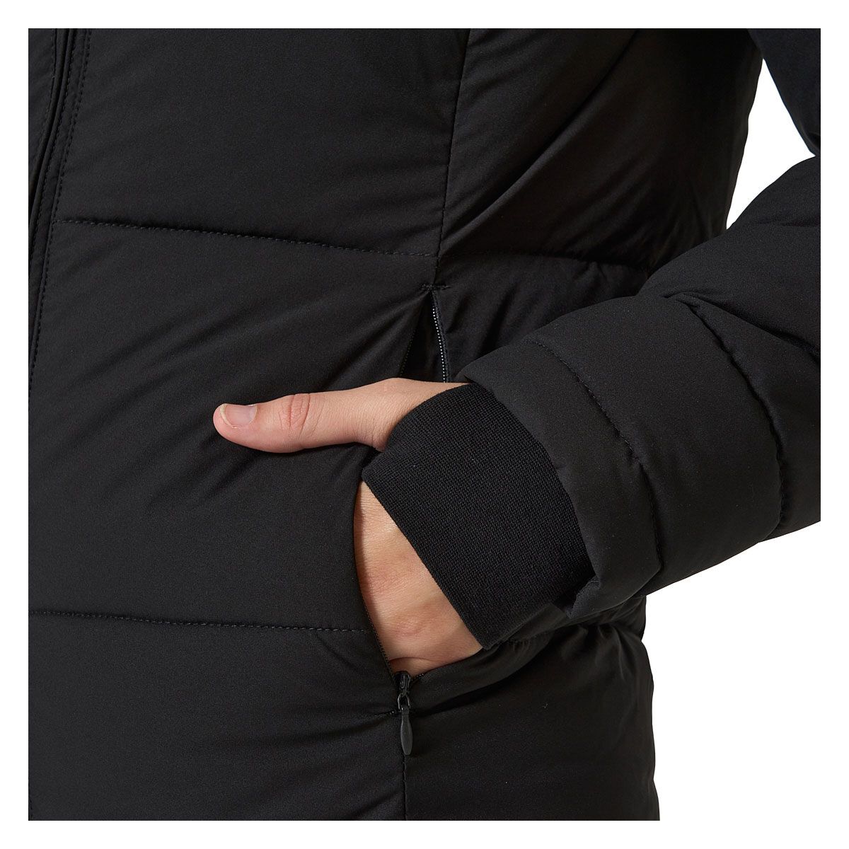 Ell/Voo Womens Leila Long Puffer Jacket