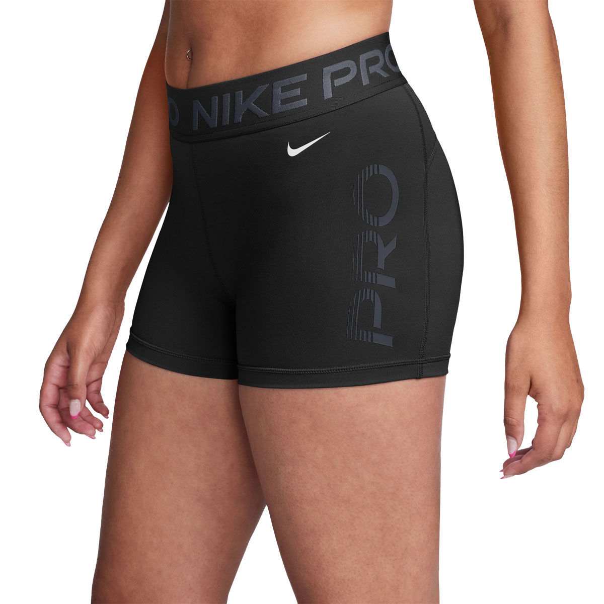 Nike Pro Womens Dri-FIT Graphic 3 Inch Short Tights
