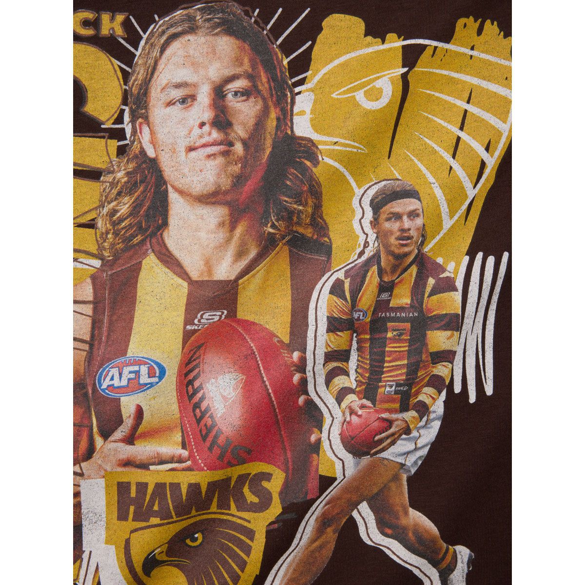 Hawthorn Hawks Kids Ginnivann Tee