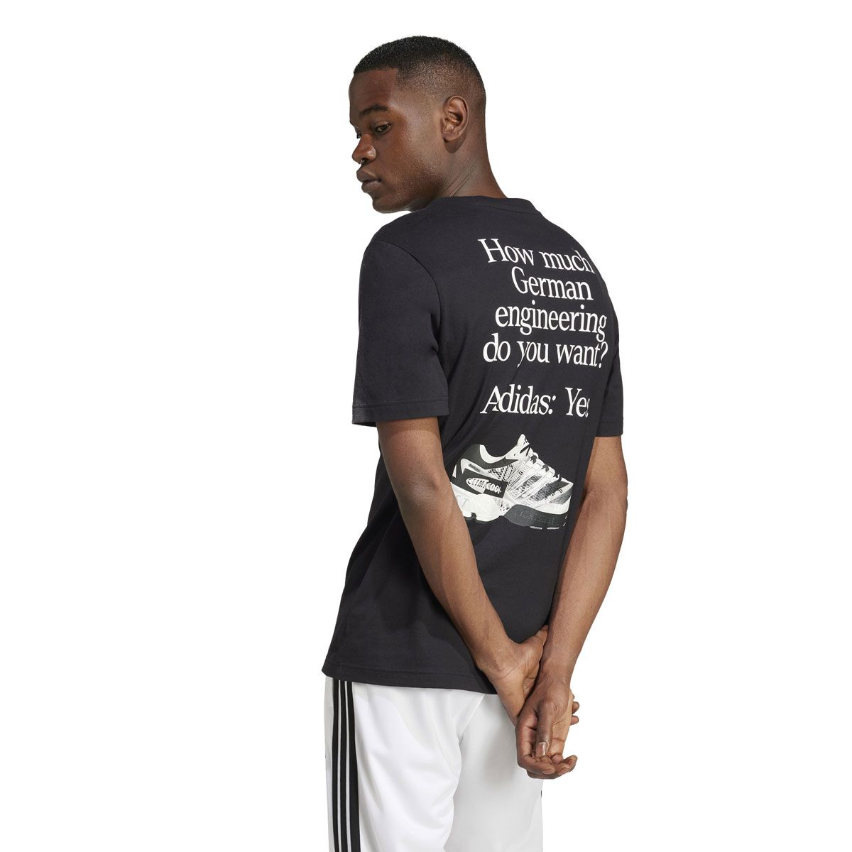 adidas Mens German Engineering Graphic Tee