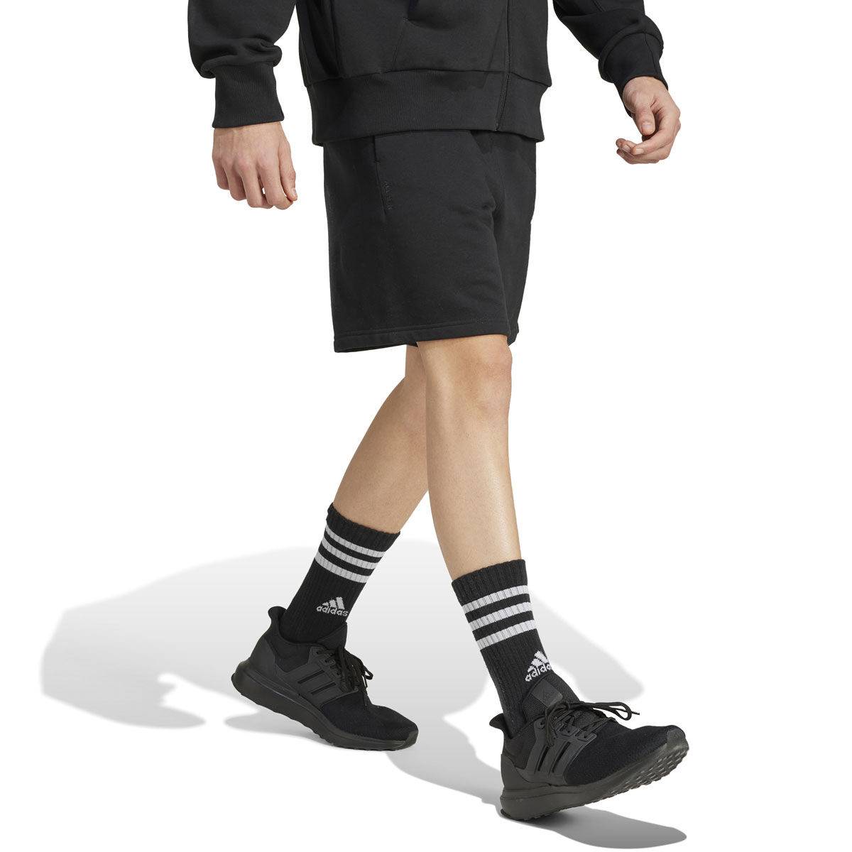 adidas Mens ALL SZN Graphic Fleece Shorts