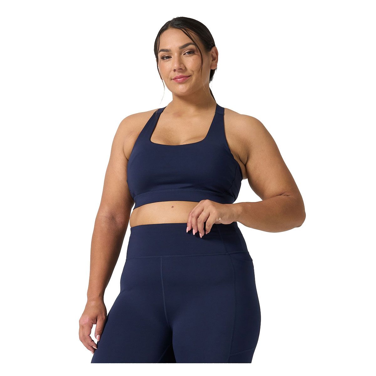 Ell/Voo Womens Kara Crop Sports Bra