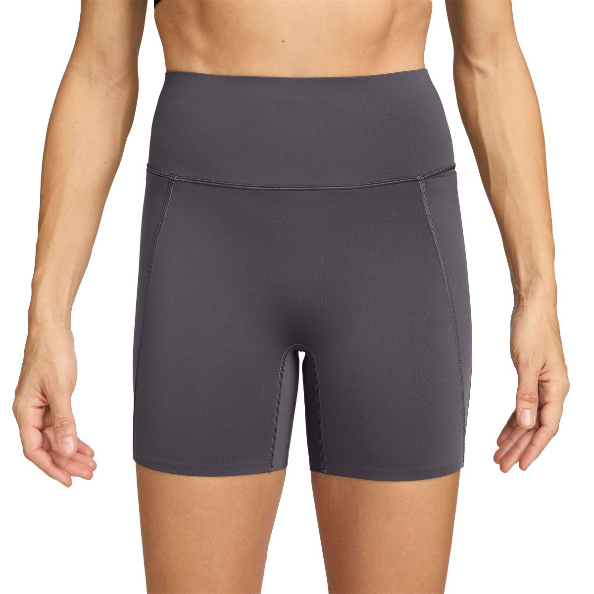 Nike Womens Universa Dri-FIT High Rise 8 Inch Short Pocket Tights