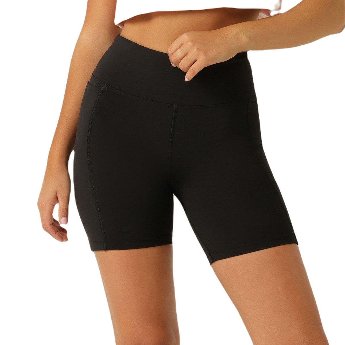 Lorna Jane Womens Amy Phone Pocket Bike Shorts