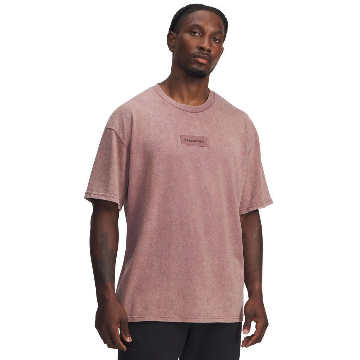 Under Armour Mens Project Rock Heavyweight Tee