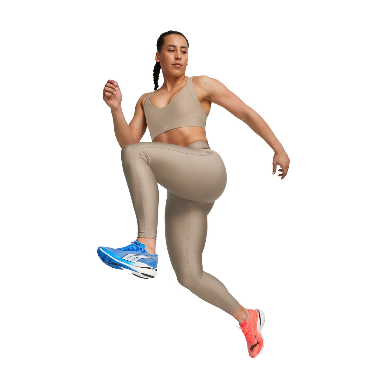 PUMA Womens Run High Waist Full Length Tights