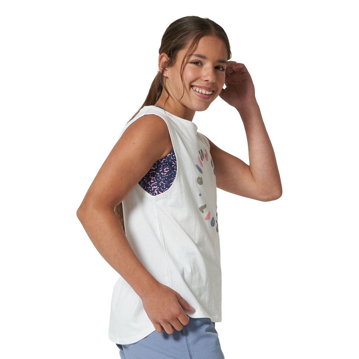 Ell/Voo Junior Abagail Muscle Tank